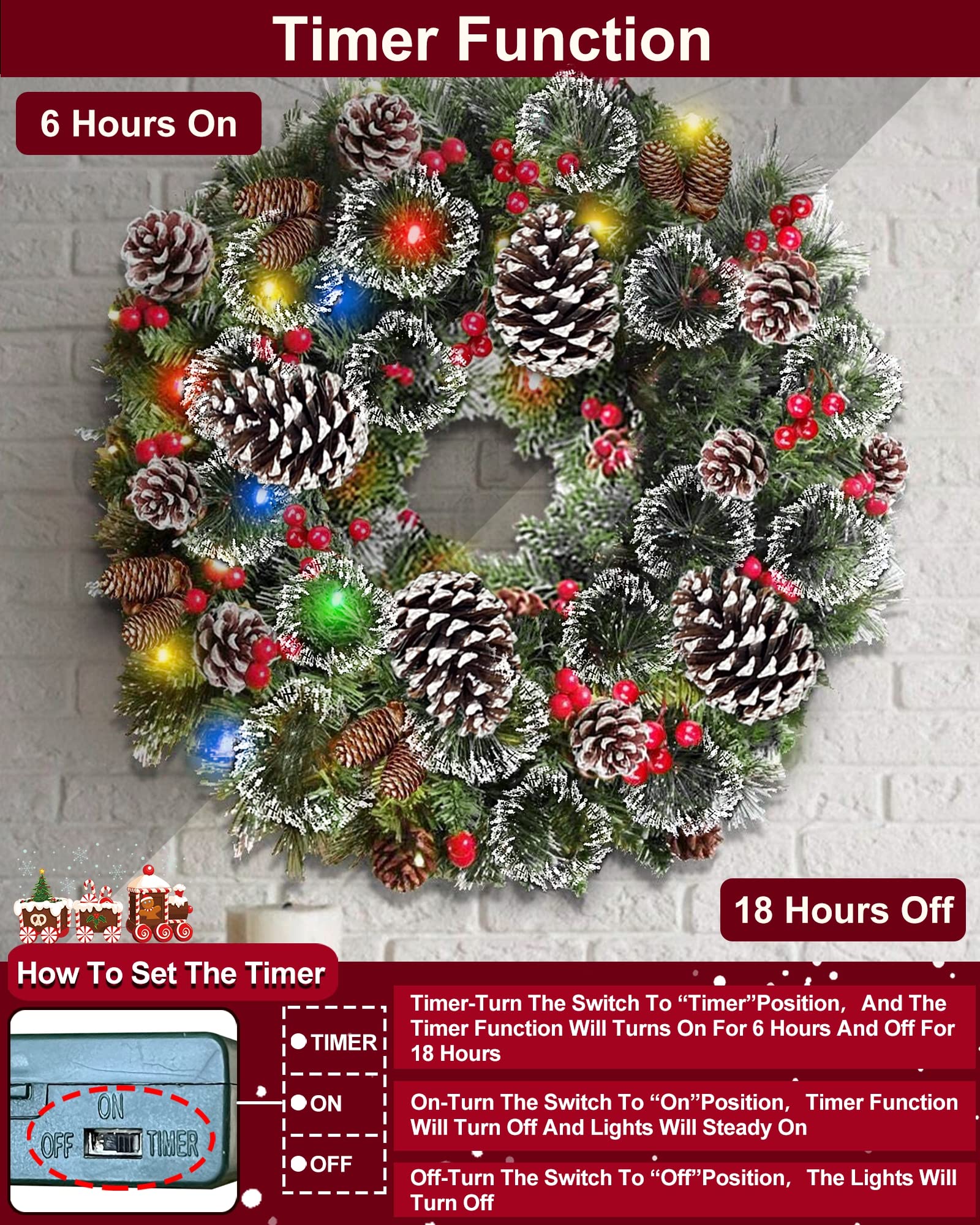 24.クリスマスリース berefrö クリスマスリース店頭販売、ワークショップ開催 ｜2024